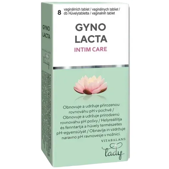 Gynolacta, vaginalne tablete, 8 vaginalnih tablet