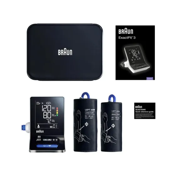 Braun, ExactFit 3 merilnik krvnega tlaka BUA6150 nadlaktni