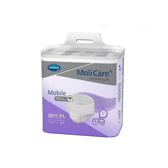 MoliCare, Premium Mobile inkontinenčne hlačke 8D, velikost X-large, 14 hlačk