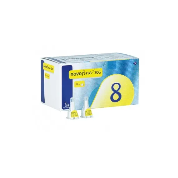 Novofine, igla za peresnike 8 mm 30 G, 100 igel