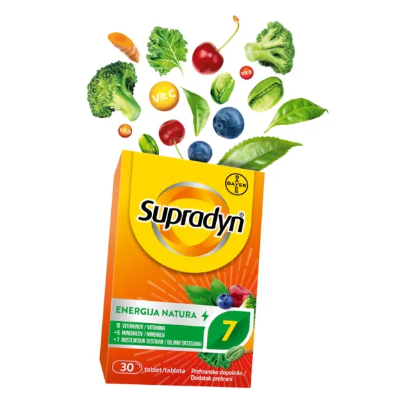 Supradyn, Energija Natura, 30 tablet