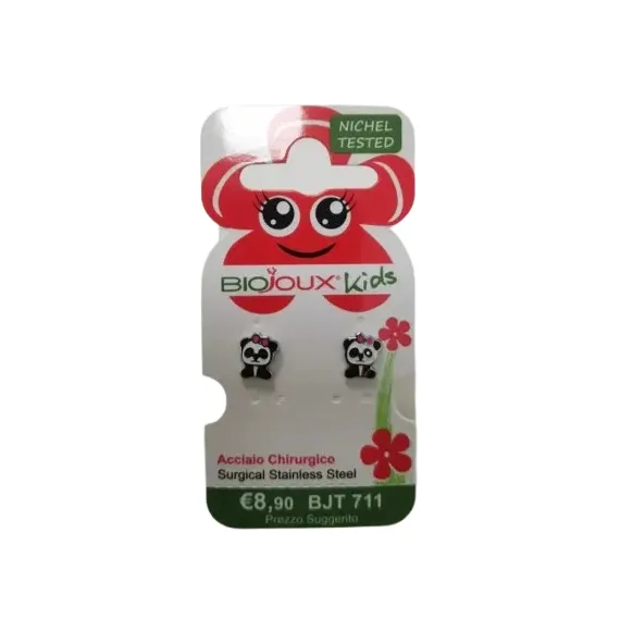 Biojoux, kids uhani panda baby, BJT711