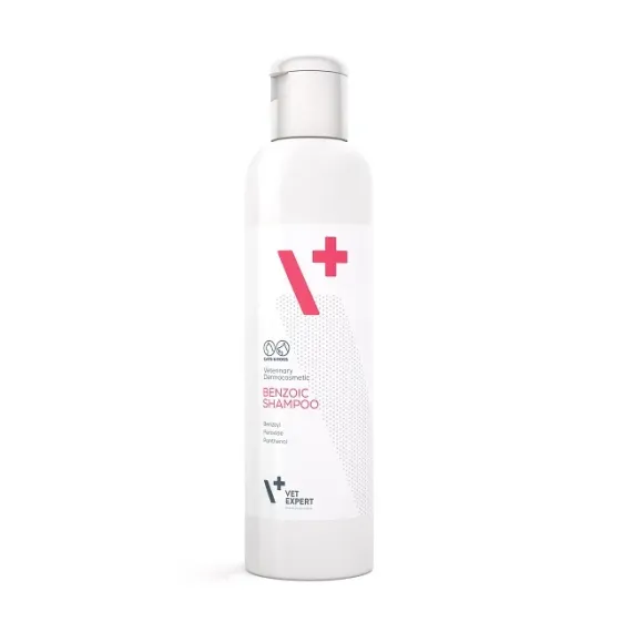 Benzoic šampon, za pse in mačke, 250 ml