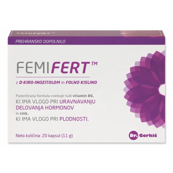 Femifert kapsule, 20 kapsul