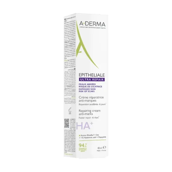 A-Derma, Epitheliale Ultra Repair obnavljajoča krema proti sledem, 40 ml