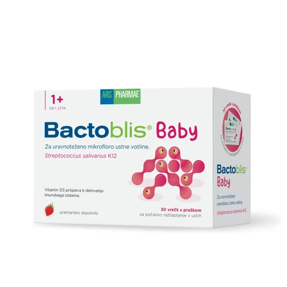 Bactoblis, Baby prašek, 30 vrečk