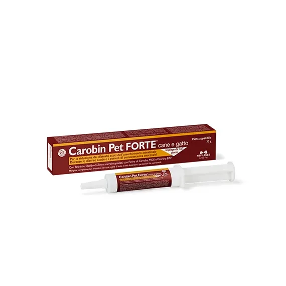 Carobin Pet Forte, pasta za pse in mačke, 30g