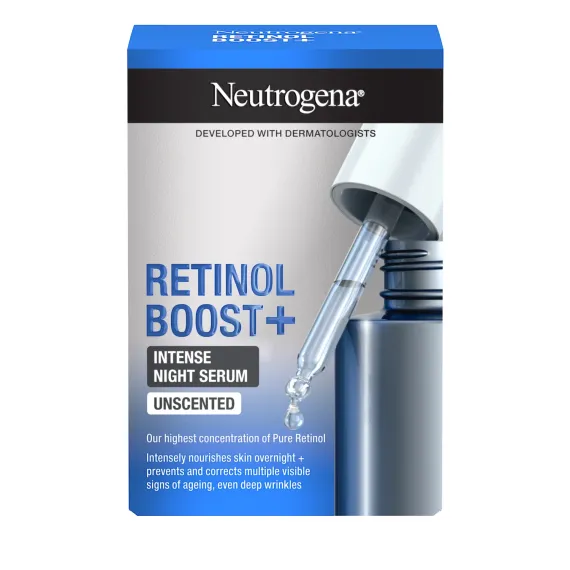 Neutrogena, Retinol boost + intenzivni nočni serum, 30 ml
