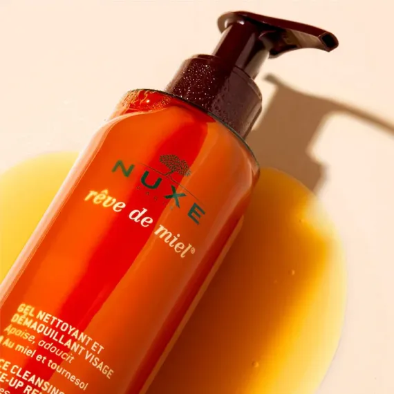 Nuxe, Reve de Miel gel za čiščenje obraza in odstranjevanje ličil, 200 ml
