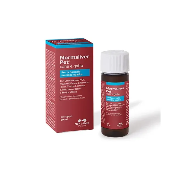Normaliver Pet gel za pse in mačke, 50 ml