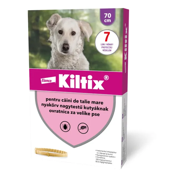 Kiltix ovratnica za velike pse, L (70 cm), 1 ovratnica