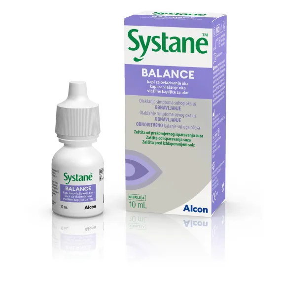 Systane Balance, vlažilne kapljice za oko, 10 ml
