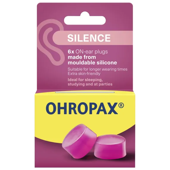 Ohropax, ušesni čepek Silence, 6 čepkov