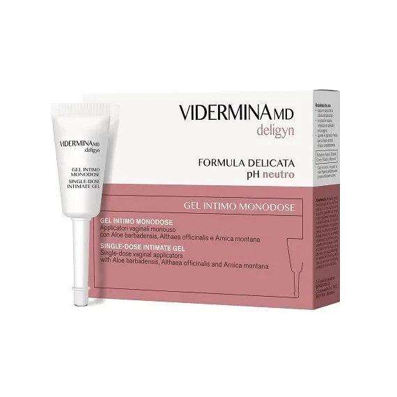 Vidermina, MD Deligyn, intimni gel z aplikatorjem, 6x5 ml 