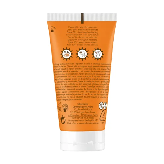 Avène, Krema za zaščito proti soncu SPF50+, 50 ml