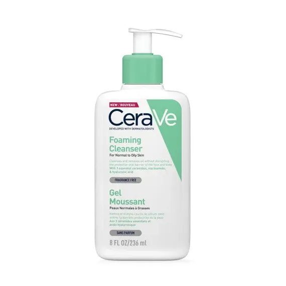 CeraVe, Peneči čistilni gel 236ml, 2x posebna ponudba