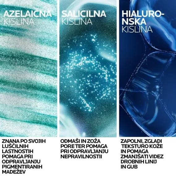 La Roche-Posay Effaclar, A.Z. gel-krema proti nepravilnostim, 40 ml