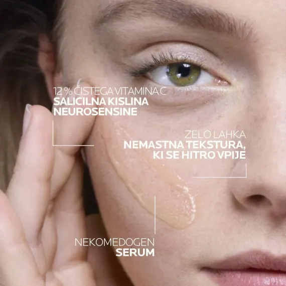 La Roche-Posay, Pure Vitamin C12 serum proti gubam, 30 ml