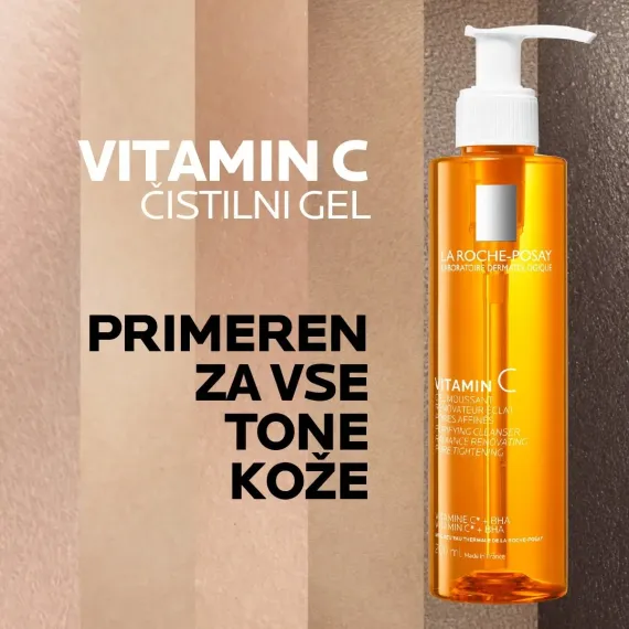 La Roche-Posay, Vitamin C čistilni gel, 200 ml