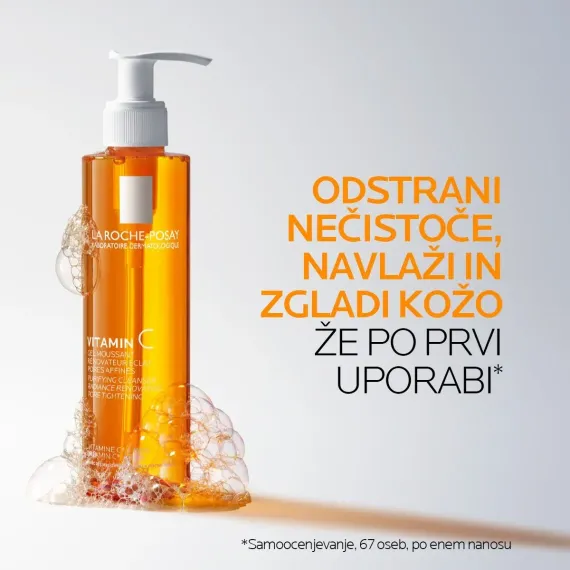 La Roche-Posay, Vitamin C čistilni gel, 200 ml