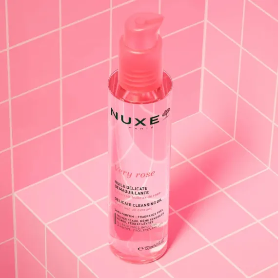 Nuxe, Very Rose čistilno olje, 150 ml