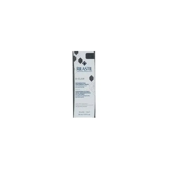 Rilastil, D-Clar koncentratne kapljice za nego kože z nepravilnostmi pigmentacije, 30 ml
