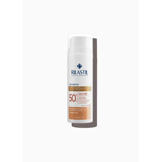 Rilastil, Sun System Age Repair, obarvana krema ZF50+, 50 ml
