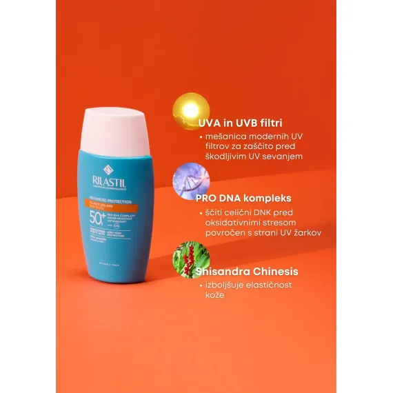 Rilastil, Sun System Advanced Protection fluid ZF50+, 50 ml