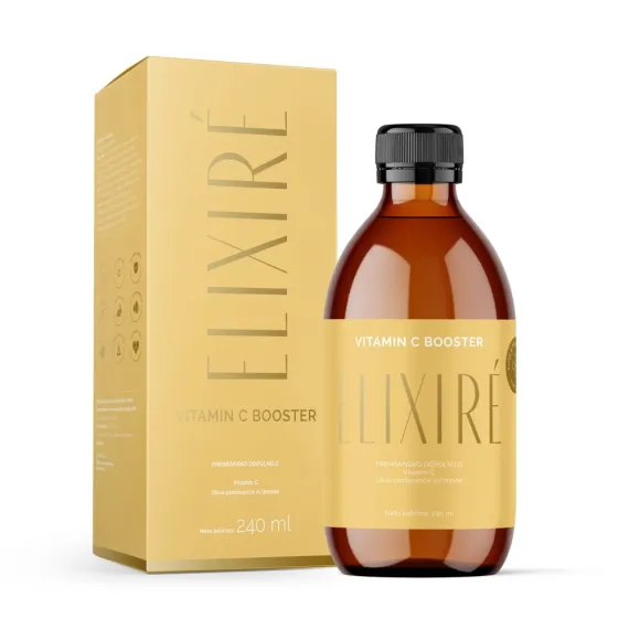 Elixiré, Liposomski Vitamin C Booster tekočina, 240 ml