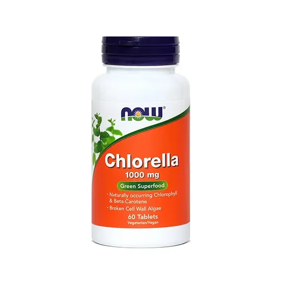 Now, Chlorella 1000 mg, 60 tablet