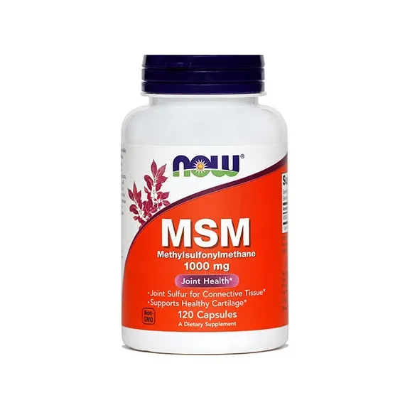 Now, MSM 1000 mg, 120 kapsul