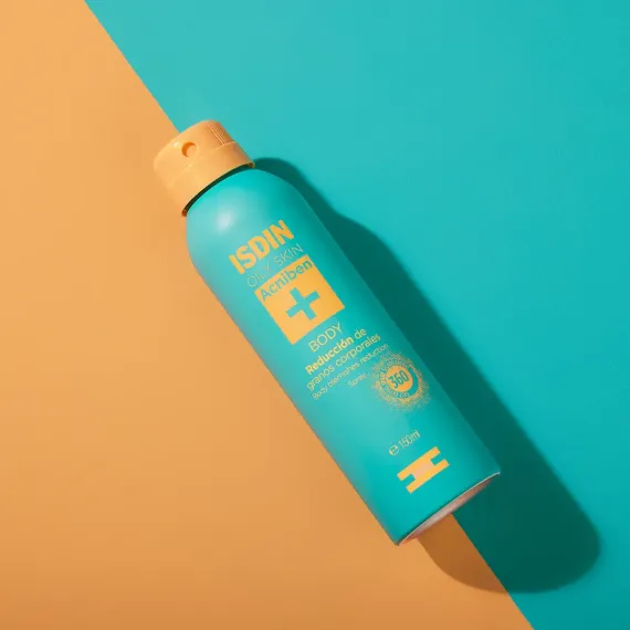 Isdin, Acniben+ sprej za telo za zmanjšanje nepravilnosti, 150 ml