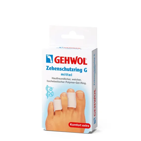 Gehwol, G zaščitni obroč za prste velik, 2 obroča