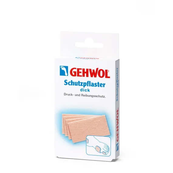 Gehwol, zaščitni obliž za prirezovanje po potrebi debelejši, 4 obliži