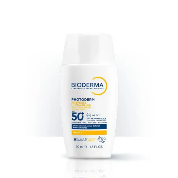 Bioderma, Photoderm Xdefense Ultra fluidna zaščita pred soncem ZF50+, 40 ml