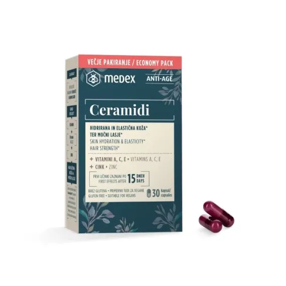 Medex, Ceramidi, 30 kapsul