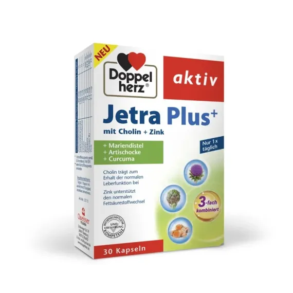 Doppelherz, Aktiv Jetra Plus+ kapsule, 30 kapsul