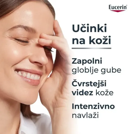 Eucerin, Hyaluron Filler dnevna krema za suho kožo z ZF15, 50 ml