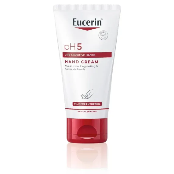 Eucerin, Q10 darilni set za nego občutljive kože (Q10 Active dnevna krema, 50ml + pH5 krema roke, 75ml)