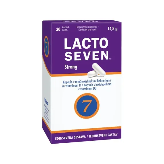 Lactoseven, Strong kapsule, 30 kapsul