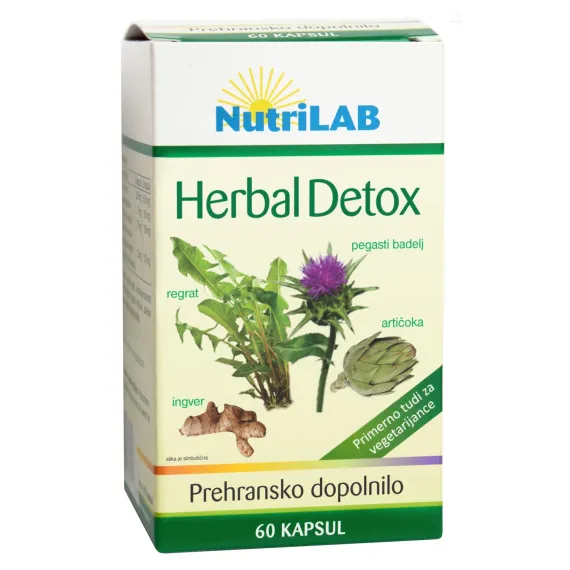 NutriLAB, Herbal Detox, 60 kapsul
