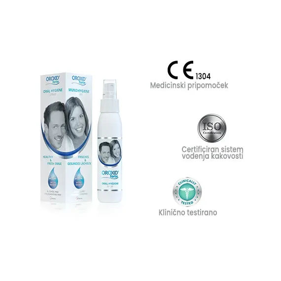 Oroxid forte oralno pršilo, 100 ml raztopine