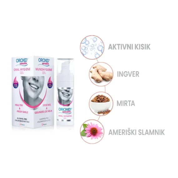 Oroxid sensitiv oralni gel, 30 ml gel