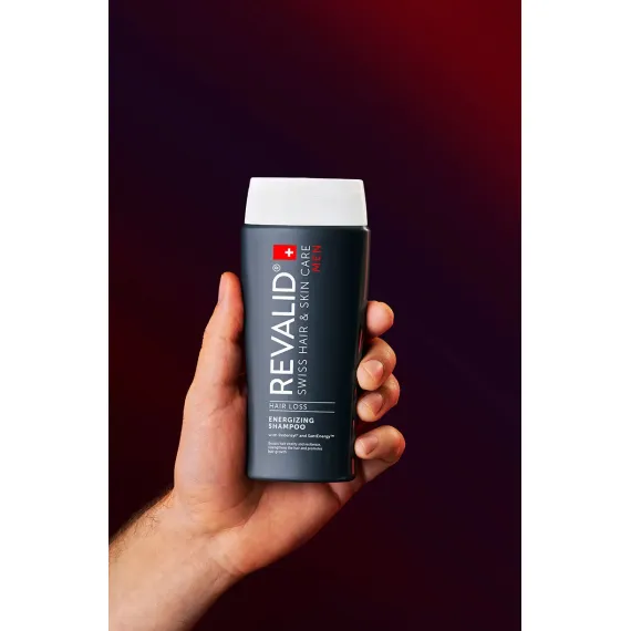 Revalid, Poživljajoči šampon za moške, 200 ml šampon