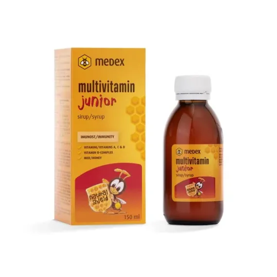 Medex, Multivitamin Junior sirup, 150 ml