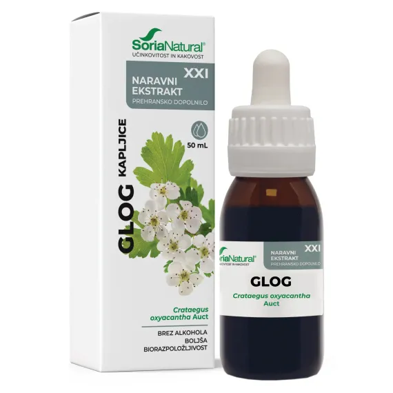 Soria Natural, Glog XXI kapljice brez alkohola, 50 ml