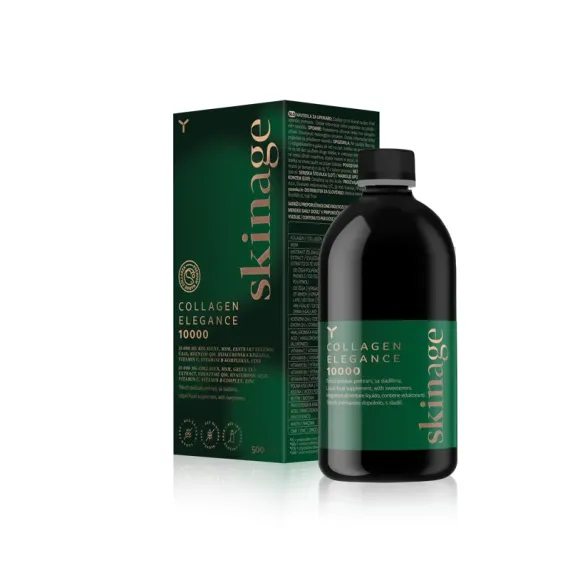 Yasenka, Skinage Collagen Elegance 10000 tekočina, 500 ml