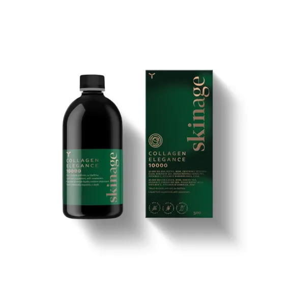 Yasenka, Skinage Collagen Elegance 10000 tekočina, 500 ml