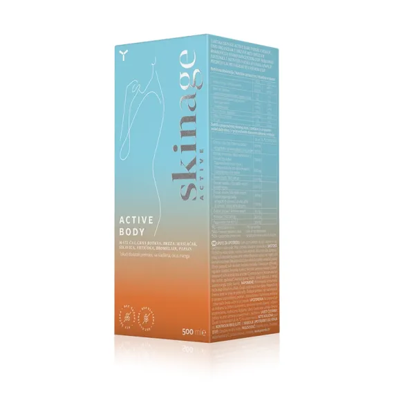 Yasenka, Skinage Active Body tekočina, 500 ml