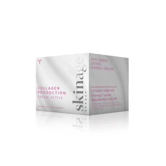 Yasenka, Skinage Collagen Production Active, krema za mlado kožo, 50 ml